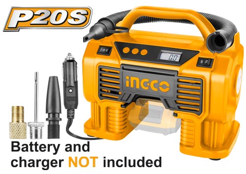 INGCO Air Compressor, Air Spray Gun, Impact Socket