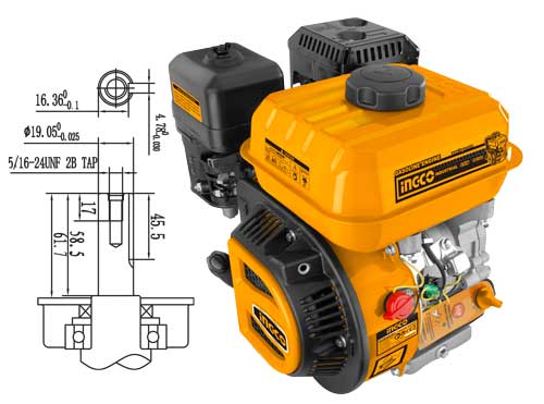 Groupe Électrogène Silencieux INGCO 8KVA GSE80001 - Générateur Diesel -  SodiShop