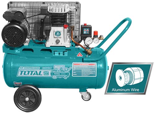 Compresor de aire 2,5 hp/50l total tc125506